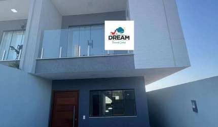 Duplex para Venda em Macaé, Vale das Palmeiras, 3 dormitórios, 1 suíte, 4 banheiros, 1 vaga