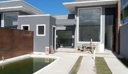 Casa para Venda em Rio das Ostras, Ouro Verde, 3 dormitórios, 1 suíte, 1 banheiro, 1 vaga