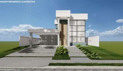 Casa para Venda em Rio das Ostras, Viverde II, 3 dormitórios, 3 suítes, 1 banheiro, 4 vagas