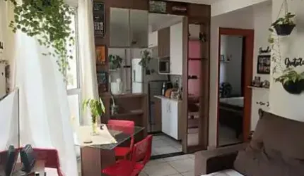 Apartamento para Venda em Rio das Ostras, Atlântica, 2 dormitórios, 1 banheiro, 1 vaga