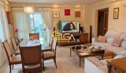 Belíssimo Apartamento em Santos-Pompéia com 3 Quartos e 4 banheiros