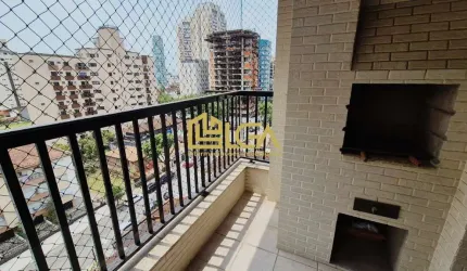 Excelente apartamento de 2 dormitórios com 2 suítes em Santos no Bairro Pompéia!