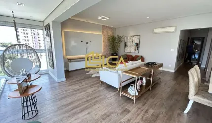 Apartamento finamente decorado no Boqueirão - Santos