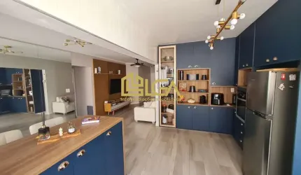 Excelente Apartamento Vista Mar e garagem fechada - Ponta da Praia - Santos