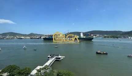 Apartamento vista mar para locação - Ponta da Praia - Santos