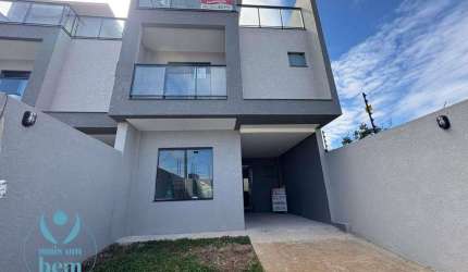 Sobrado com 3 dormitórios à venda, 125 m² por R$ 839.000,00 - Boa Vista - Curitiba/PR