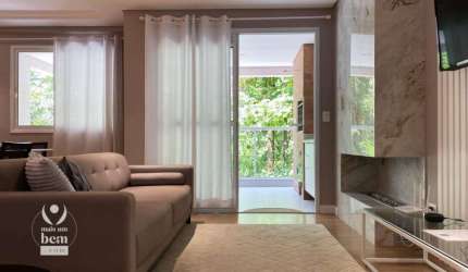 Venha morar em meio a natureza! Apartamento com 3 quartos (1 suíte), sacada com churrasqueira à venda por R$ 950.000 - Bacacheri - Curitiba/PR