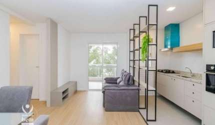 Lindo apartamento novo, com 2 quartos (1 suíte), sacada com churrasqueira à venda por R$ 551.023,26 - Tingui - Curitiba/PR