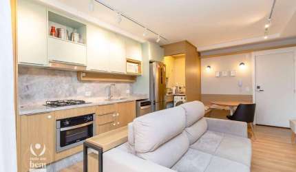 Apartamento Mobiliado  com 2 dormitórios à venda, 68 m² por R$ 725.000 - Alto da Glória - Curitiba/PR