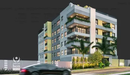 Apartamento 76 m²  com 3 quartos sendo 1 suíte à venda por R$ 602.869 - Tingui - Curitiba/PR