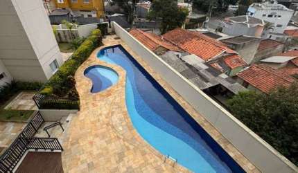 Apartamento 58 m² Frente Piscina 2 Dormitórios e 1 Vaga de Garagem