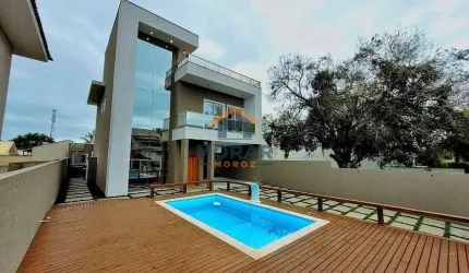 Sobrado faixa mar com piscina Atami Norte