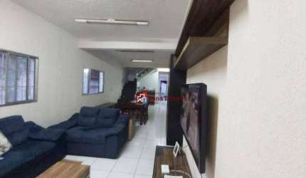 Sobrado com 5 dormitórios, 2 suites, 2 vagas à venda, 220 m² por R$ 700.000 - Parque Boturussu - São Paulo/SP