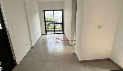 Apartamento com 1 dormitório para alugar, COM  VARANDA E SACADA  36 m² por R$ 2.531/mês - Tatuapé - São Paulo/SP