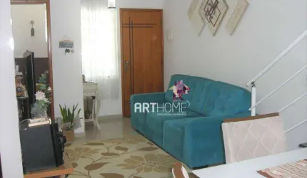 Sobrado à venda, 94 m² por R$ 550.000,00 - Jardim Jamaica - Santo André/SP