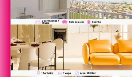 Apartamento Padrão Completo e Aconchegante
