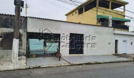 Casa para Venda em Praia Grande, Vila Mirim, 1 dormitório, 1 banheiro, 5 vagas