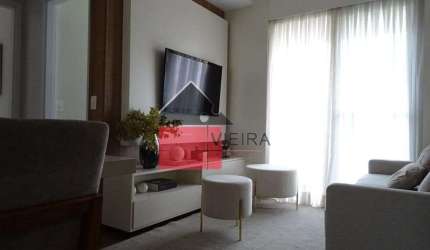 Um lindo apartamento na Liberdade- Decorado - 53 M² com 2 Dormitórios, sendo 1 suíte e 1 vaga - Lib