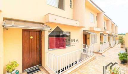 O sobrado perfeito, com 112 m² em um condomínio fechado bem familiar está aguardando a sua família