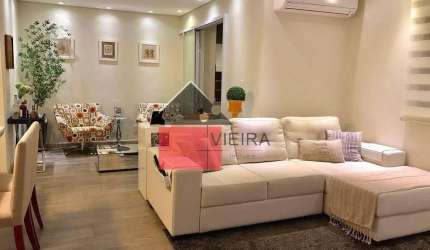 Apto à venda, Vila Andrade, Porteira Fechada Belíssimo apto  com 2 suítes +Lavabo, Sala 3 ambientes