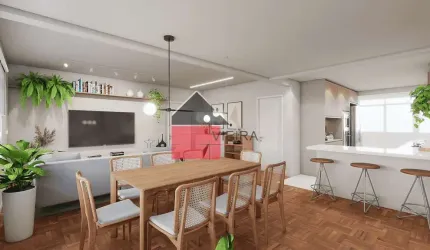 Apartamento à venda, Higienópolis, 3 Dormitórios, sendo 2 suítes Banheiro social Lavabo Sala para 2