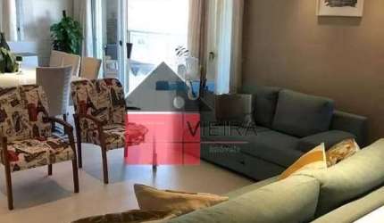 Apartamento à venda, 237m²  com 3 suítes, 4 vagas, Mobiliado, Ipiranga, São Paulo, SP