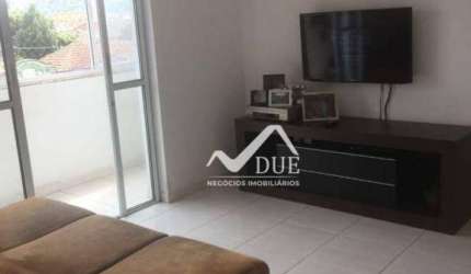 Apartamento à venda, 65 m² por R$ 265.000,00 - Vila Matias - Santos/SP