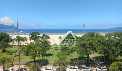 Porteira fechada e vista para o mar, à venda por R$ 1.060.000 - Gonzaga - Santos/SP