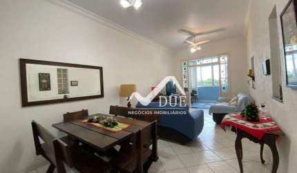 Apartamento com 2 dormitórios , na orla, frente mar com 1 vaga de garagem box privativa à venda, 121 m² por R$ 1.200.000 - Aparecida - Santos/SP