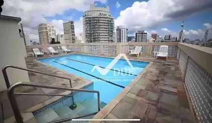 Flat com 2 quartos à venda, 109 m² por R$ 695.000 - Gonzaga - Santos/SP