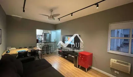 Apartamento com 2 dormitórios à venda, 67 m² por R$ 520.000,00 - Boqueirão - Santos/SP