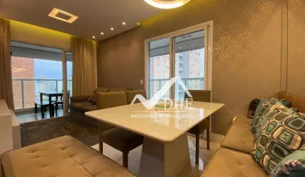 Apartamento porteira fechada, com 2 dormitórios à venda, 77 m² por R$ 960.000 - Ponta da Praia - Santos/SP