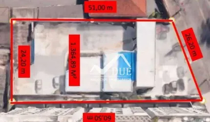 Terreno à venda, 1364 m² por R$ 12.284.000,00 - Gonzaga - Santos/SP
