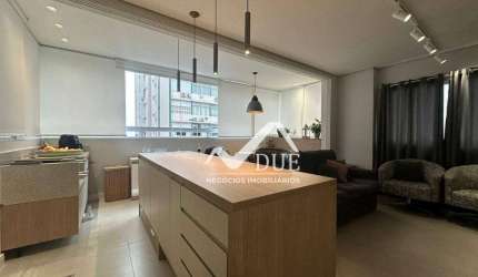 Apartamento com 2 dormitórios à venda, 70 m² por R$ 1.150.000,00 - Gonzaga - Santos/SP