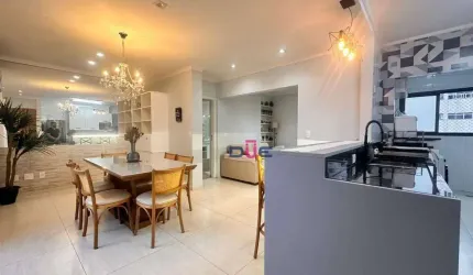 Apartamento porteira fechada  com 2 dormitórios à venda, 85 m² por R$ 950.000 - Aparecida - Santos/SP