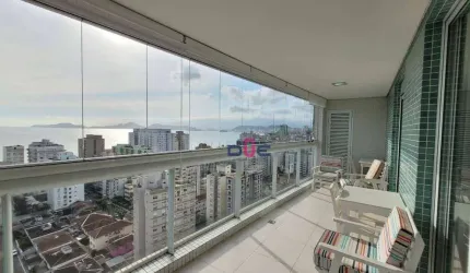 Apartamento com 3 dormitórios, 144 m² - venda por R$ 2.330.000 ou aluguel por R$ 13.000/mês - Ponta da Praia - Santos/SP