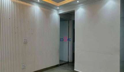 Apartamento com 2 dormitórios à venda, 45 m² por R$ 270.000 - Aparecida - Santos/SP
