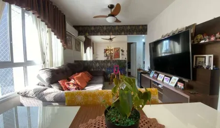 Apartamento com 3 dormitórios à venda, 76 m² por R$ 585.000,00 - Boqueirão - Santos/SP