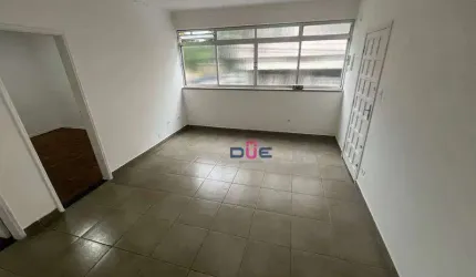 Apartamento com 2 dormitórios em 1 andar de frente com garagem box privativa  à venda, 76 m² por R$ 424.000 - Vila Matias - Santos/SP