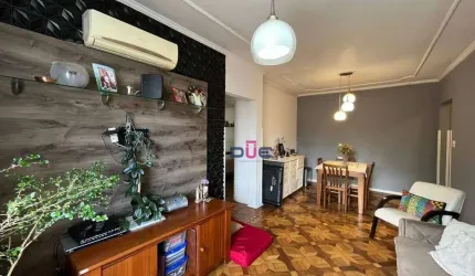 Apartamento com 2 dormitórios à venda, 76 m² por R$ 400.000,00 - Encruzilhada - Santos/SP