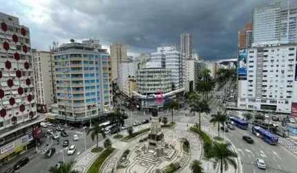 Apartamento Icônico com 2 suítes à venda, 168 m² por R$ 742.000 - Gonzaga - Santos/SP