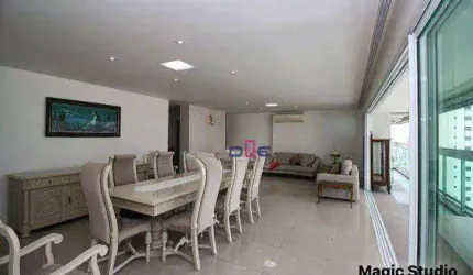 Apartamento com 4 dormitórios à venda, 191 m² por R$ 1.900.000 - Gonzaga - Santos/SP