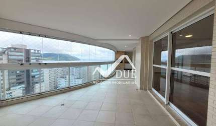 Apartamento com 4 dormitórios, 204 m² - venda por R$ 3.200.000,00 ou aluguel por R$ 18.000,00/mês - Embaré - Santos/SP
