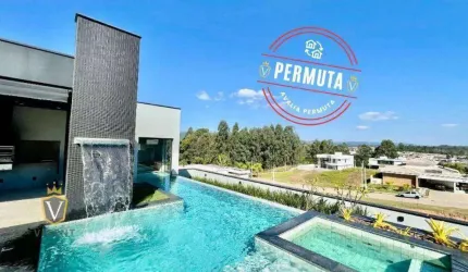 Casa com piscina 4 quartos (suítes) à venda, 480 m² por R$ 3.900.000 - Medeiros - Jundiaí/SP