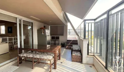 Cobertura com 3 dormitórios à venda, 174 m²  Vila Guarani - Jundiaí/SP