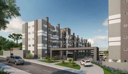 Apartamento com 2 dormitórios à venda, 44 m² por R$ 320.000,00 - Boneca do Iguaçu - São José dos Pinhais/PR