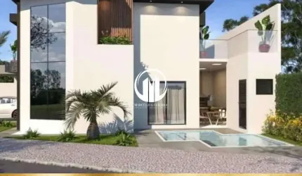 Casa de Esquina com Piscina - Marambaia 2 - Jundiaí/SP