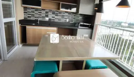 Apartamento de 122 m2, 3 dormitórios, 1 suíte, 2 vagas de garagem, Condomínio Splendor Gardem, Jd. das Indústrias - São José dos Campos - SP