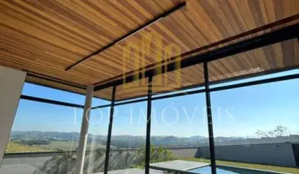 Casa terrea, quatro suites, closet, quatro vagas cobertas, piscina e espaco gourmet.