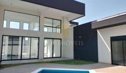 Casa Terrea de Alto Padrao no Condominio Mont Blanc - Modernidade e Conforto em 770m2